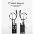 Descubre el K19 detector RF mini portátil protección de privacidad diseño compacto para seguridad personal