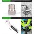 ROCKBROS set de reparación de bicicletas herramientas de acero al carbono almacenamiento compacto para ciclistas