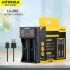 Cargador inteligente Liitokala Lii-202 3.7V para baterías 18650 26650 NiMH con Micro USB carga eficiente y segura