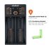 Cargador inteligente Liitokala Lii-202 3.7V para baterías 18650 26650 NiMH con Micro USB carga eficiente y segura