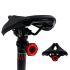 Luz Trasera Inteligente Bicicleta Auto Inicio Parada Freno IPX6 Impermeable Carga USB Seguridad Ciclismo LED