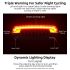 Luz de bicicleta ROCKBROS LKWD-R1 LED inteligente señal de giro MTB carretera control remoto inalámbrico