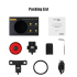 Gaciron LOOP-100 Luz Trasera Magnética para Sillín Alta Luminosidad Aluminio con Sensor de Freno Seguridad Ciclismo