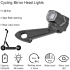 Faro CarryBright CB800 espejo retrovisor ciclismo innovador seguridad visibilidad aleación de aluminio ciclistas