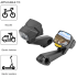 Faro CarryBright CB800 espejo retrovisor ciclismo innovador seguridad visibilidad aleación de aluminio ciclistas