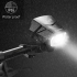 Faro CarryBright CB800 espejo retrovisor ciclismo innovador seguridad visibilidad aleación de aluminio ciclistas