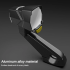 Faro CarryBright CB800 espejo retrovisor ciclismo innovador seguridad visibilidad aleación de aluminio ciclistas