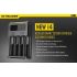 Cargador de baterías Nitecore NEW I4 carga inteligente para Li-Ion y NiMH salida eficiente y compatibilidad amplia