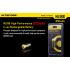 Batería recargable Nitecore NL166 16340 RCR123A 3.7V 650mAh ion-litio alta fiabilidad eficiencia energética