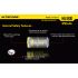 Batería recargable Nitecore NL166 16340 RCR123A 3.7V 650mAh ion-litio alta fiabilidad eficiencia energética