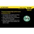 Batería recargable Nitecore NL166 16340 RCR123A 3.7V 650mAh ion-litio alta fiabilidad eficiencia energética