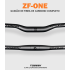 Manillar de bicicleta TOSEEK ZF-ONE MTB completo en fibra de carbono 31.8mm negro mate opción 580 a 760mm