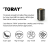 Manillar de bicicleta TOSEEK ZF-ONE MTB completo en fibra de carbono 31.8mm negro mate opción 580 a 760mm