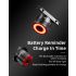 Luz trasera ROCKBROS Q3 para ciclismo nocturno luz LED con sensor de freno inteligente MTB impermeable IPX6