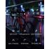Luz trasera ROCKBROS Q3 para ciclismo nocturno luz LED con sensor de freno inteligente MTB impermeable IPX6