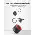Luz trasera ROCKBROS Q3 para ciclismo nocturno luz LED con sensor de freno inteligente MTB impermeable IPX6