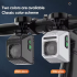 Luces delanteras para bicicleta NiteBeam CL1600 ciclismo nocturno control doble interruptor 9 modos carga Tipo-C