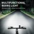 Luces delanteras colgantes SMILING SHARK EVO1700 recargable por USB-C seguridad en ciclismo LED impermeable