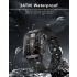 QX11 Smart Watch Hombres IP68 5ATM Deportes al aire libre Fitness Tracker Monitor de salud 1.96 "BT Call Smartwatch