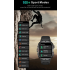QX11 Smart Watch Hombres IP68 5ATM Deportes al aire libre Fitness Tracker Monitor de salud 1.96 "BT Call Smartwatch