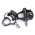Pedales RACEWORK SPD Keo de fibra de carbono con rodamientos ultraligeros para ciclismo de alto rendimiento