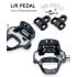 Pedales RACEWORK SPD Keo de fibra de carbono con rodamientos ultraligeros para ciclismo de alto rendimiento
