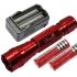 Linterna LED UltraFire 501B U2 1300 LUMENS 5 modos recargable resistente clima construcción aluminio