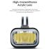 Luz delantera ROCKBROS RHL-1000LUMEN impermeable tipo C ciclismo nocturno LED 1000 lúmenes alta visibilidad