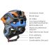 ROCKBROS Casco de Ciclismo Infantil Desmontable Ligero con Ventilación Transpirable Seguridad y Comodidad