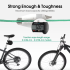 Cuerda de remolque para bicicleta montaña niños remolque flexible soporte ligero fácil instalación ciclismo outdoor
