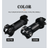 Vástago de Manillar TOSEEK 31.8mm Aluminio y Carbono Ángulo Ajustable Ligero Accesorios MTB Ciclismo Montaña