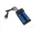 Cargador Universal UltraFire para Baterías 18650/26650 Negro Compacto y Portátil Carga Eficiente AC 100-240V