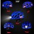 Casco Ligero ROCKBROS ciclismo MTB con carga USB protección insectos casco bicicleta montaña ultraligero
