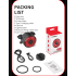 Luz trasera inteligente para bicicleta TOWILD TL03 con sensor de freno automático y modos de flash versátiles