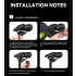 Luz trasera inteligente para bicicleta TOWILD TL03 con sensor de freno automático y modos de flash versátiles