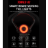 Luz trasera inteligente para bicicleta TOWILD TL03 con sensor de freno automático y modos de flash versátiles