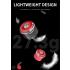 Luz trasera TOWILD TL05 con sensor de freno automático luz de bicicleta impermeable IPX6 carga USB LED 100 horas