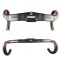 Manillar de Carbono TOSEEK 31.8mm 400mm 420mm 440mm Ligero con Enrutamiento Interno Ideal para Ciclismo de Ruta