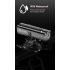 TOWILD CL1200 luz de bicicleta LED 1200LM USB recargable ciclismo nocturno lámpara delantera impermeable