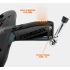 Manillar bicicleta carretera TOSEEK TR5500 vástago fibra carbono completa diseño aerodinámico negro mate