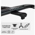 Manillar bicicleta carretera TOSEEK TR5500 vástago fibra carbono completa diseño aerodinámico negro mate