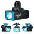 TrustFire D2R Luz Delantera de Bicicleta 450 Lúmenes IP66 Recargable Tipo C Impermeable y Ligera para Seguridad