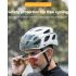 Casco de bicicleta ROCKBROS ultraligero moldeado integralmente con gafas extraíbles seguridad ciclismo MTB