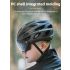 Casco de bicicleta ROCKBROS ultraligero moldeado integralmente con gafas extraíbles seguridad ciclismo MTB