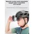 Casco de bicicleta ROCKBROS ultraligero moldeado integralmente con gafas extraíbles seguridad ciclismo MTB