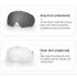 Casco de bicicleta ROCKBROS ultraligero moldeado integralmente con gafas extraíbles seguridad ciclismo MTB