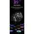 Reloj inteligente W11 de 1,32 pulgadas, frecuencia cardíaca HD, azúcar en sangre no invasivo, ECG  PPG, temperatura corporal, frecuencia cardíaca, pulsera inteligente