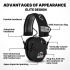 Walkers Razor Orejeras Auriculares Activos Cancelling Ruido Protección Auditiva Avanzada para Caza Segura