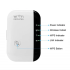 Repetidor Wifi Amplificador de Señal Inalámbrico Mejorador de Red Extendida Enrutador Doméstico A Través de la Pared Dormitorio Recibir Móvil