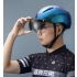 ROCKBROS casco de bicicleta luz LED integrada ultraligero antisudor seguridad ciclismo y visibilidad máxima